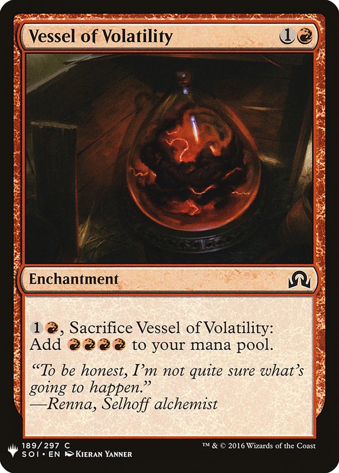 Vessel of Volatility [Mystery Booster] | Game Haven TX
