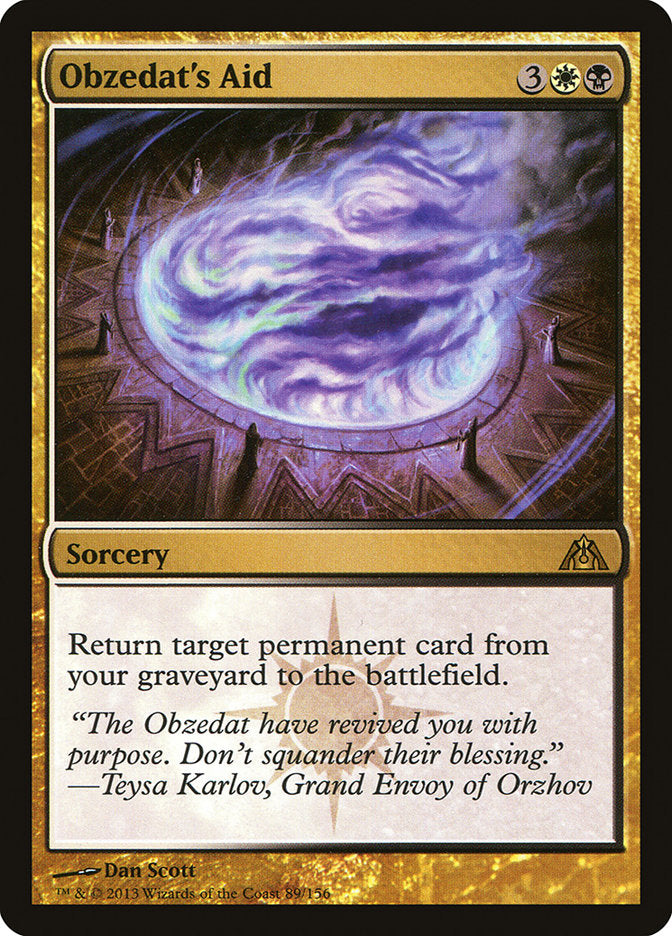 Obzedat's Aid [Dragon's Maze] | Game Haven TX