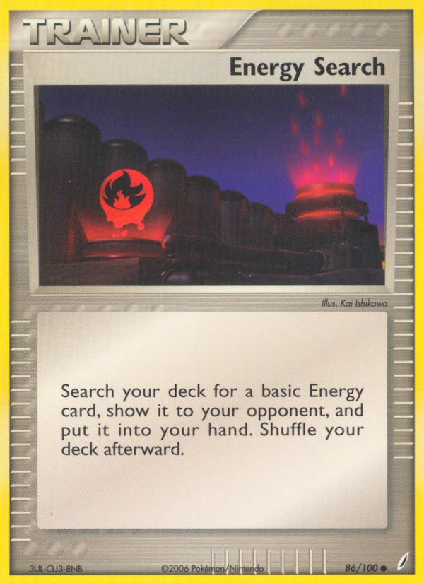 Energy Search (86/100) [EX: Crystal Guardians] | Game Haven TX