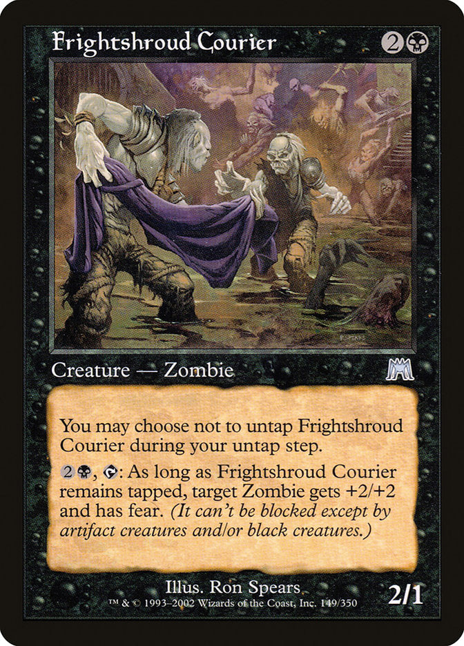 Frightshroud Courier [Onslaught] | Game Haven TX