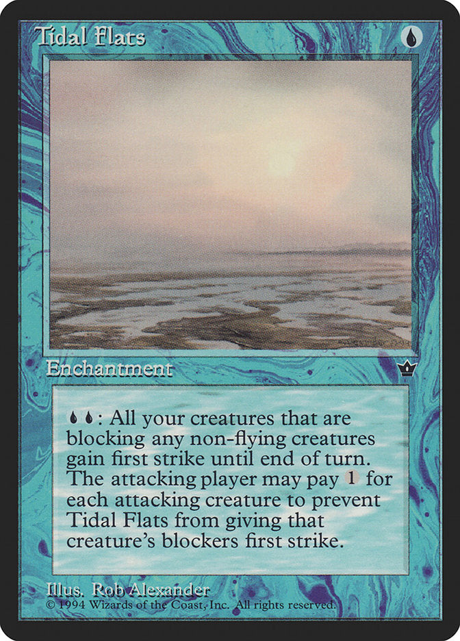 Tidal Flats (Sun Behind Fog) [Fallen Empires] | Game Haven TX