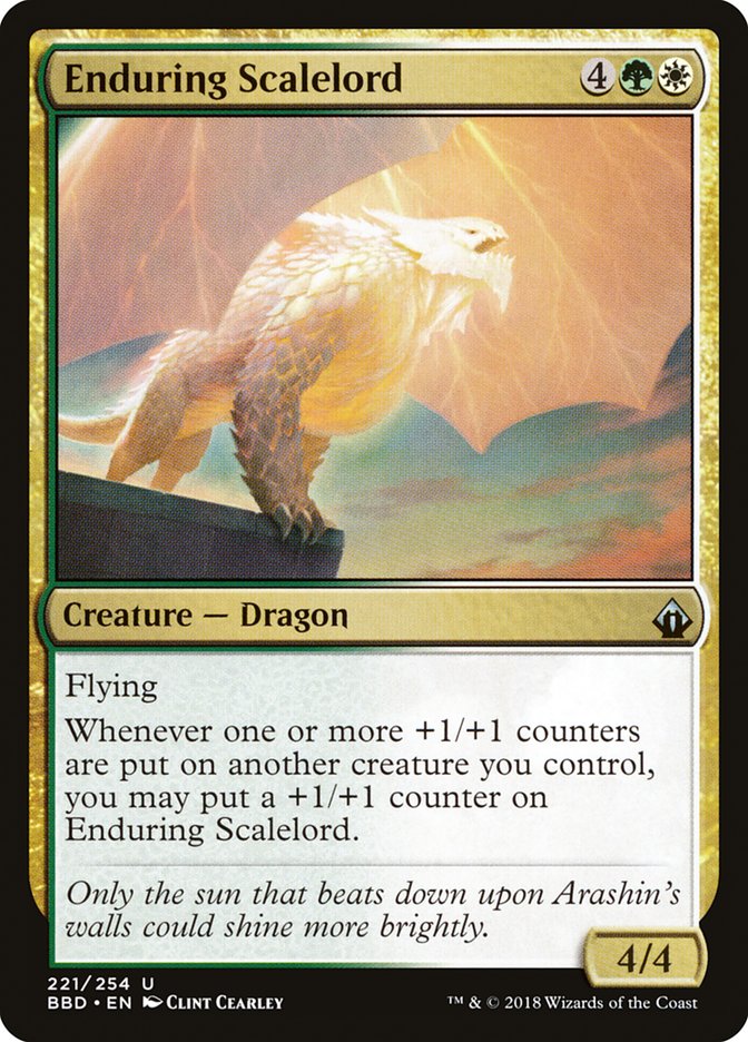 Enduring Scalelord [Battlebond] | Game Haven TX