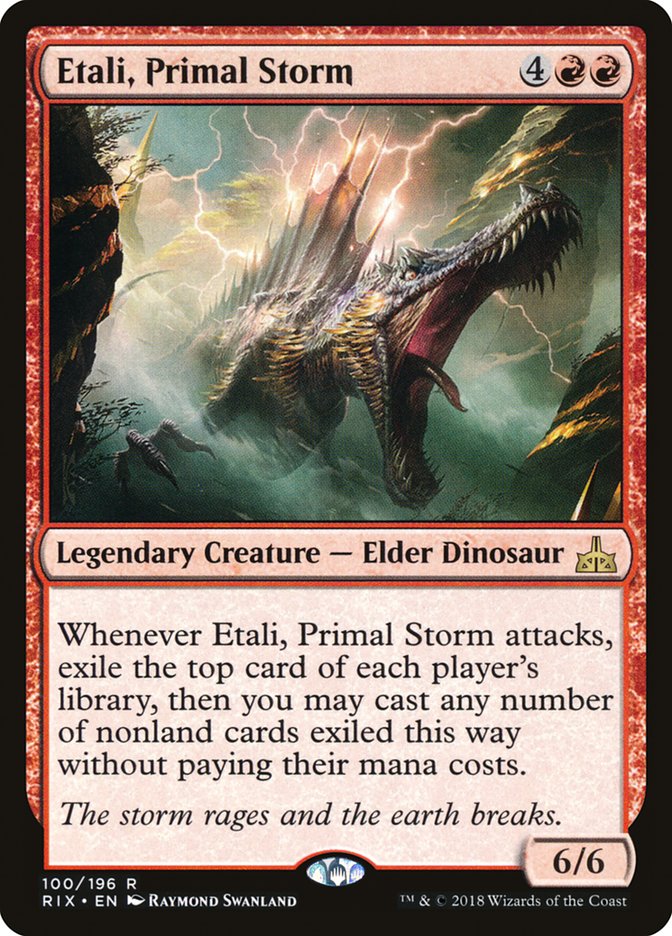 Etali, Primal Storm [Rivals of Ixalan] | Game Haven TX
