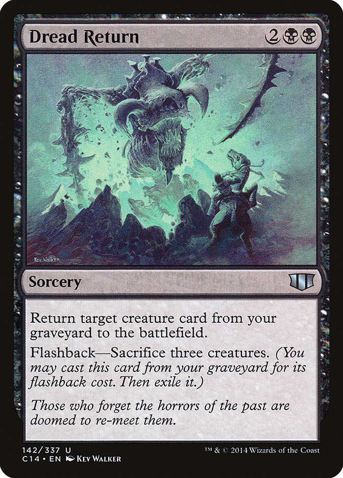 Dread Return [Commander 2014] | Game Haven TX