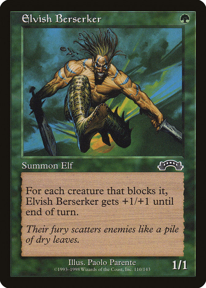 Elvish Berserker [Exodus] | Game Haven TX
