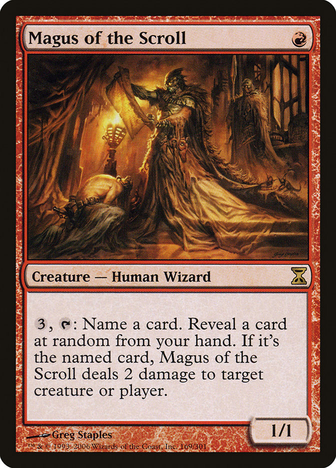Magus of the Scroll [Time Spiral] | Game Haven TX