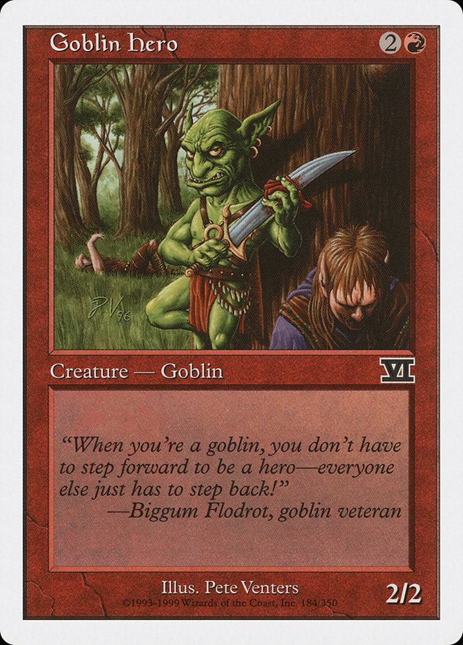 Goblin Hero [Classic Sixth Edition] | Game Haven TX