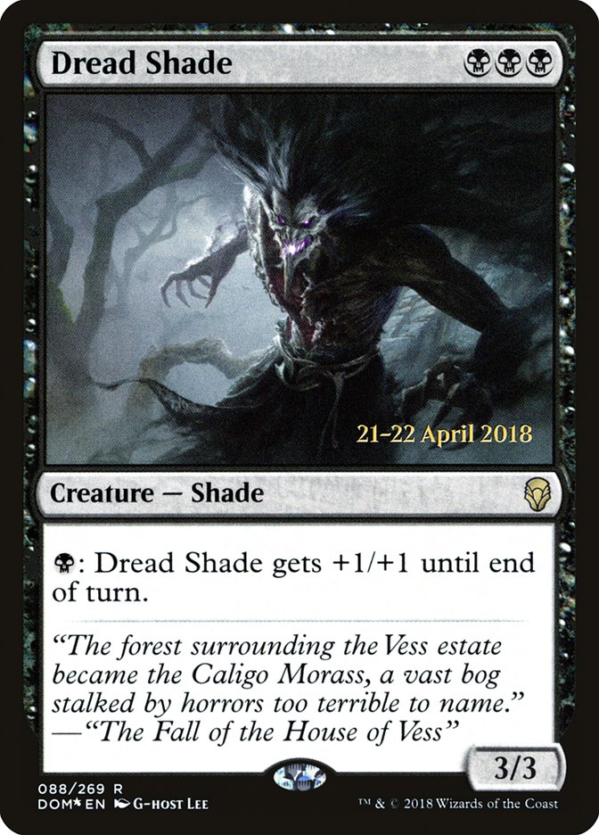 Dread Shade [Dominaria Promos] | Game Haven TX