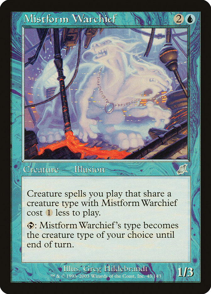 Mistform Warchief [Scourge] | Game Haven TX