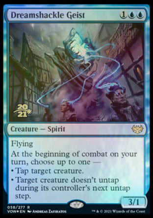 Dreamshackle Geist [Innistrad: Crimson Vow Prerelease Promos] | Game Haven TX