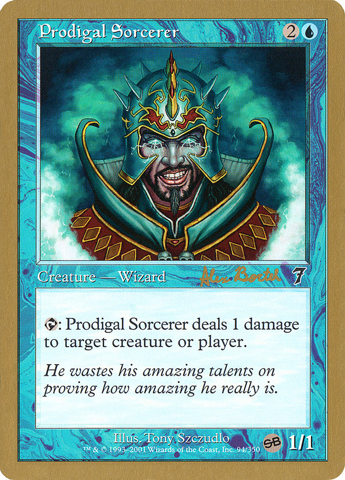 Prodigal Sorcerer (Alex Borteh) (SB) [World Championship Decks 2001] | Game Haven TX
