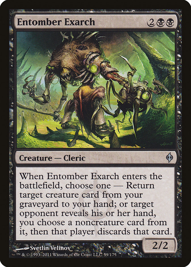 Entomber Exarch [New Phyrexia] | Game Haven TX