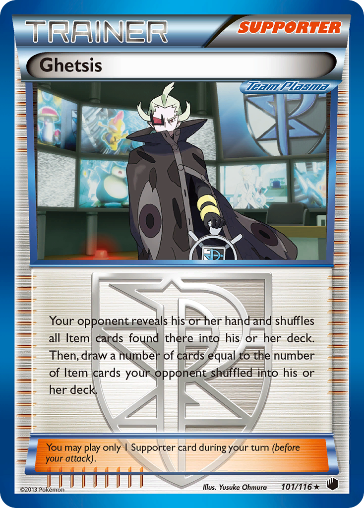 Ghetsis (101/116) [Black & White: Plasma Freeze] | Game Haven TX