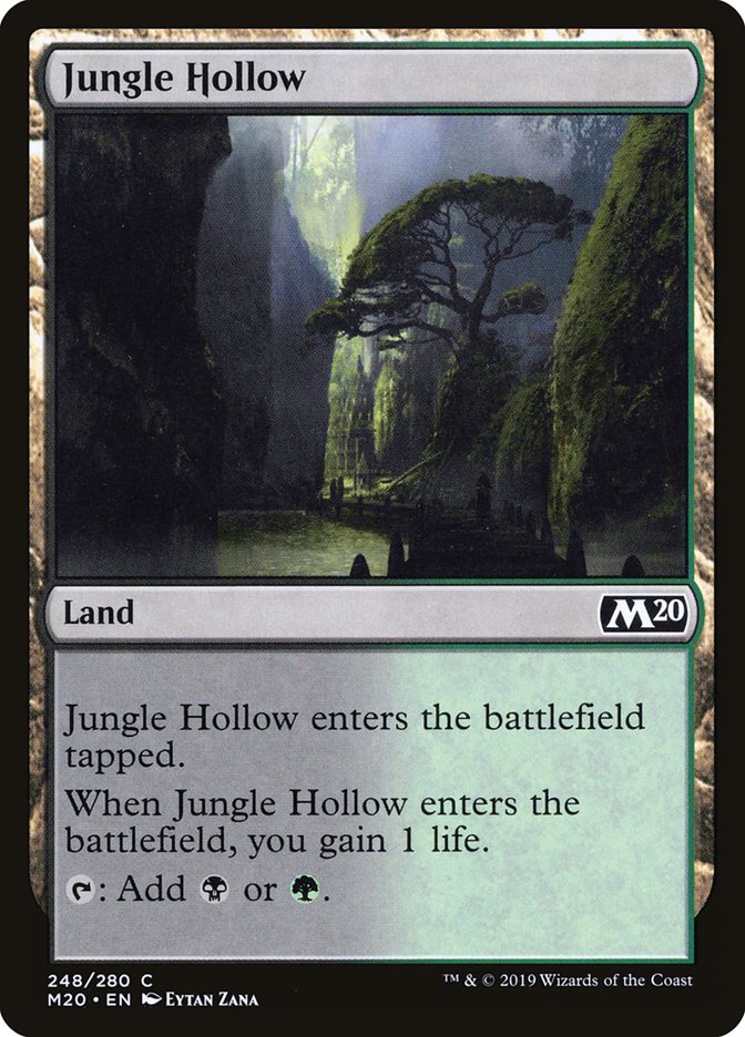 Jungle Hollow [Core Set 2020] | Game Haven TX