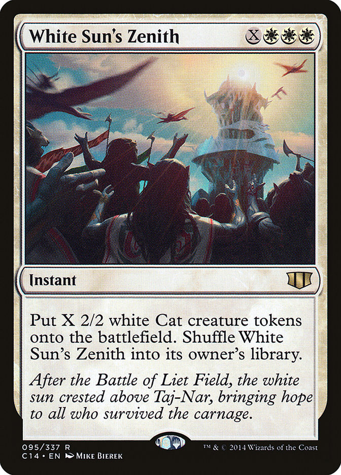 White Sun's Zenith [Commander 2014] | Game Haven TX