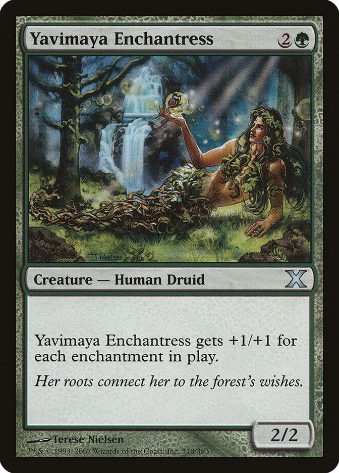 Yavimaya Enchantress [Tenth Edition] | Game Haven TX