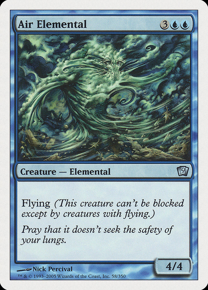 Air Elemental [Ninth Edition] | Game Haven TX