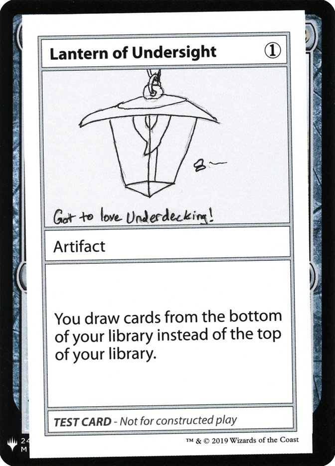 Lantern of Undersight [Mystery Booster Playtest Cards] | Game Haven TX