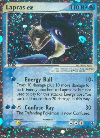 Lapras ex (99/109) [EX: Ruby & Sapphire] | Game Haven TX