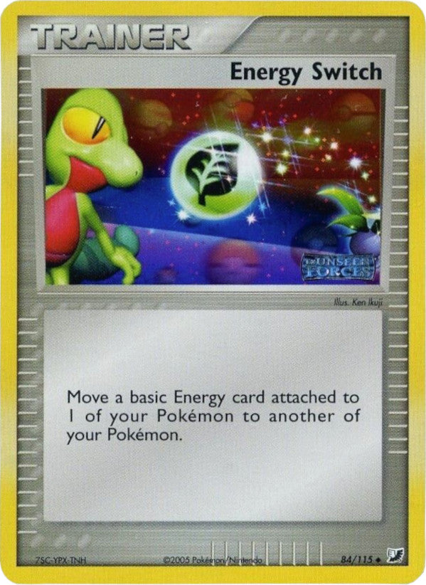 Energy Switch (84/115) (Stamped) [EX: Unseen Forces] | Game Haven TX