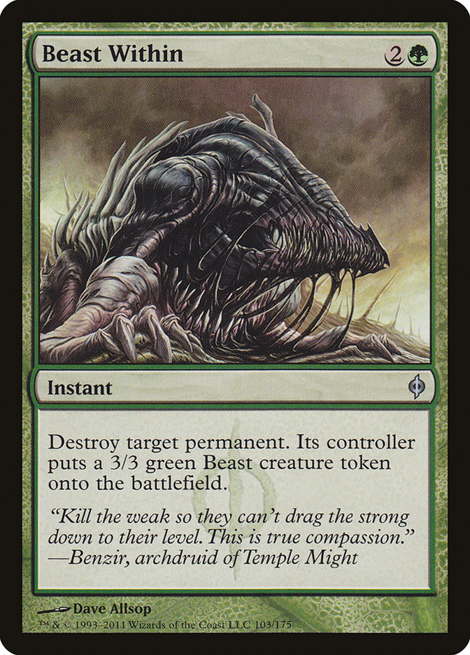 Beast Within [New Phyrexia] | Game Haven TX