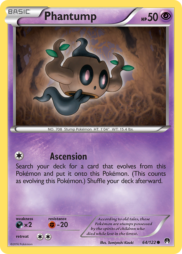 Phantump (64/122) [XY: BREAKpoint] | Game Haven TX