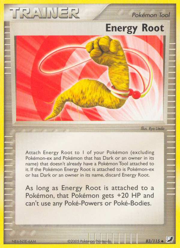 Energy Root (83/115) [EX: Unseen Forces] | Game Haven TX