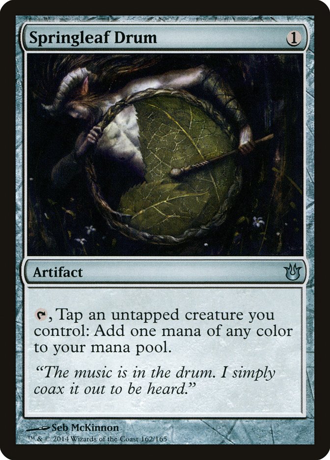 Springleaf Drum [Born of the Gods] | Game Haven TX