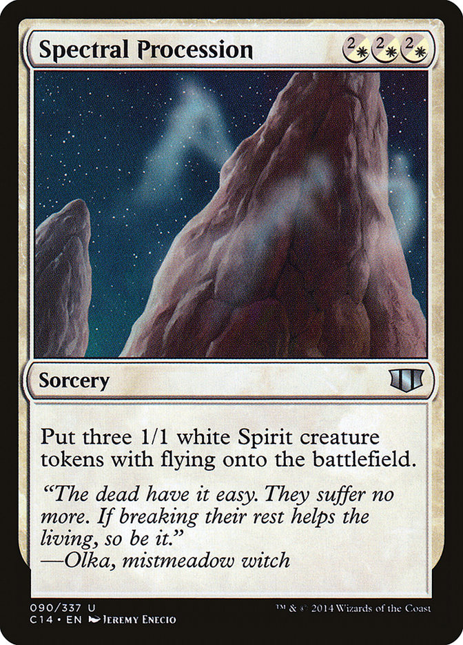 Spectral Procession [Commander 2014] | Game Haven TX