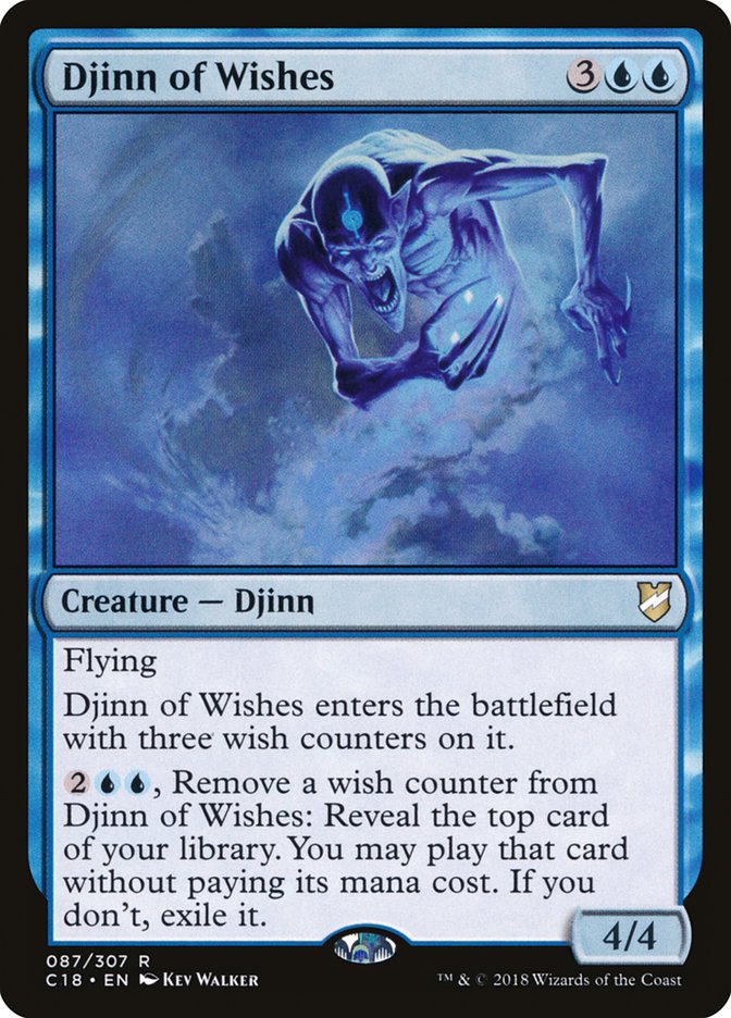 Djinn of Wishes [Commander 2018] | Game Haven TX