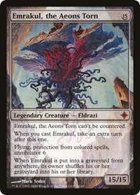 Emrakul, the Aeons Torn (Rise of the Eldrazi) [Oversize Cards] | Game Haven TX