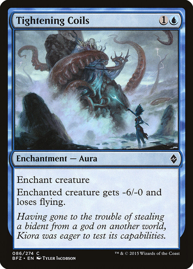 Tightening Coils [Battle for Zendikar] | Game Haven TX