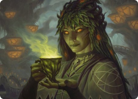 Dina, Soul Steeper Art Card [Strixhaven: School of Mages Art Series] | Game Haven TX