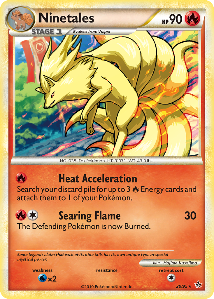 Ninetales (20/95) [HeartGold & SoulSilver: Unleashed] | Game Haven TX
