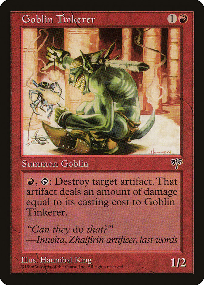 Goblin Tinkerer [Mirage] | Game Haven TX