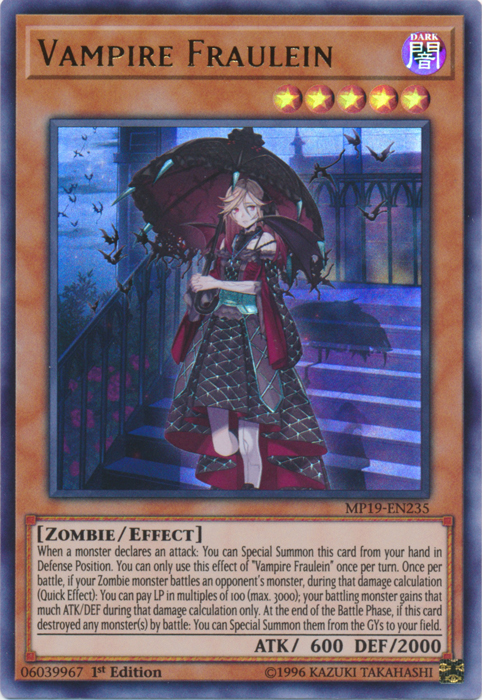 Vampire Fraulein [MP19-EN235] Ultra Rare | Game Haven TX