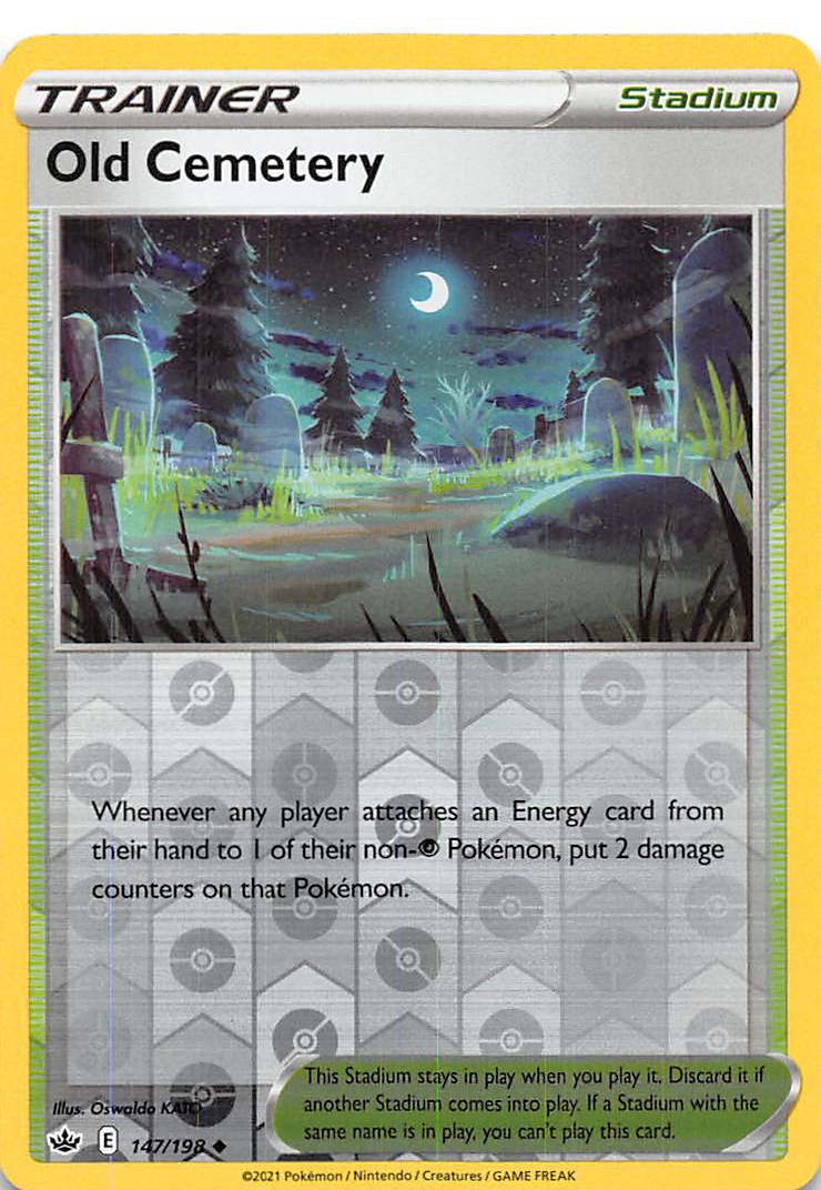 Old Cemetery (147/198) [Sword & Shield: Chilling Reign] | Game Haven TX