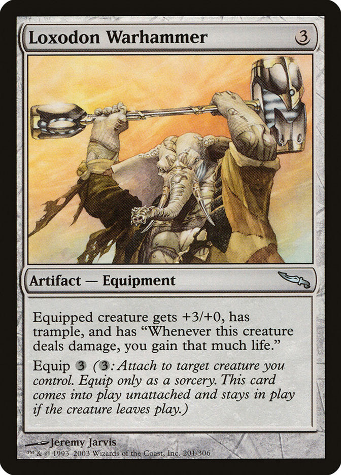 Loxodon Warhammer [Mirrodin] | Game Haven TX