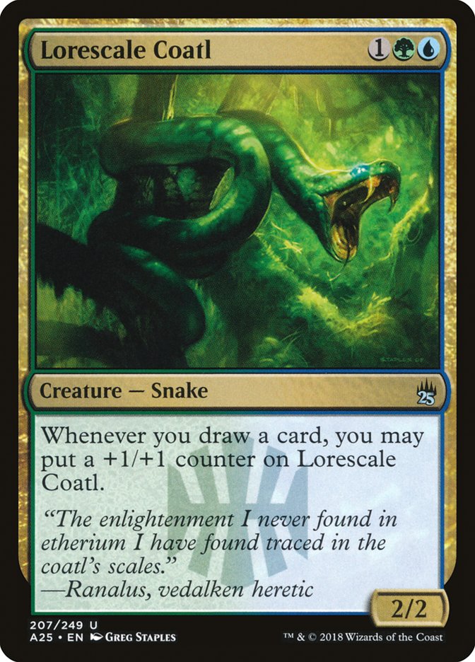 Lorescale Coatl [Masters 25] | Game Haven TX