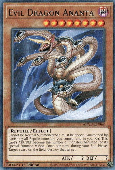Evil Dragon Ananta (Rare) [ANGU-EN042] Rare | Game Haven TX