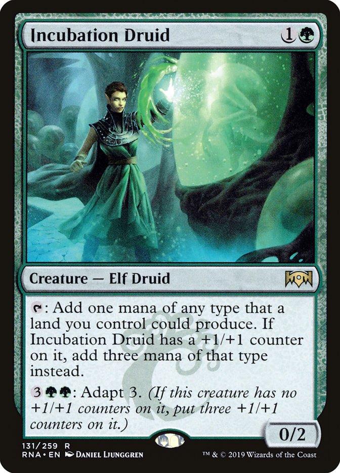 Incubation Druid [Ravnica Allegiance] | Game Haven TX