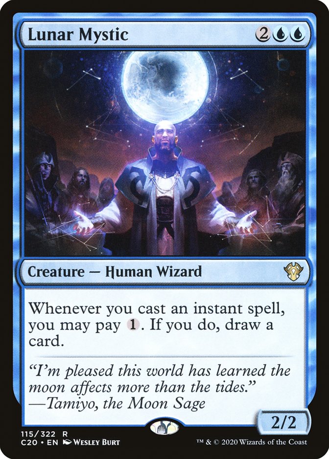 Lunar Mystic [Commander 2020] | Game Haven TX