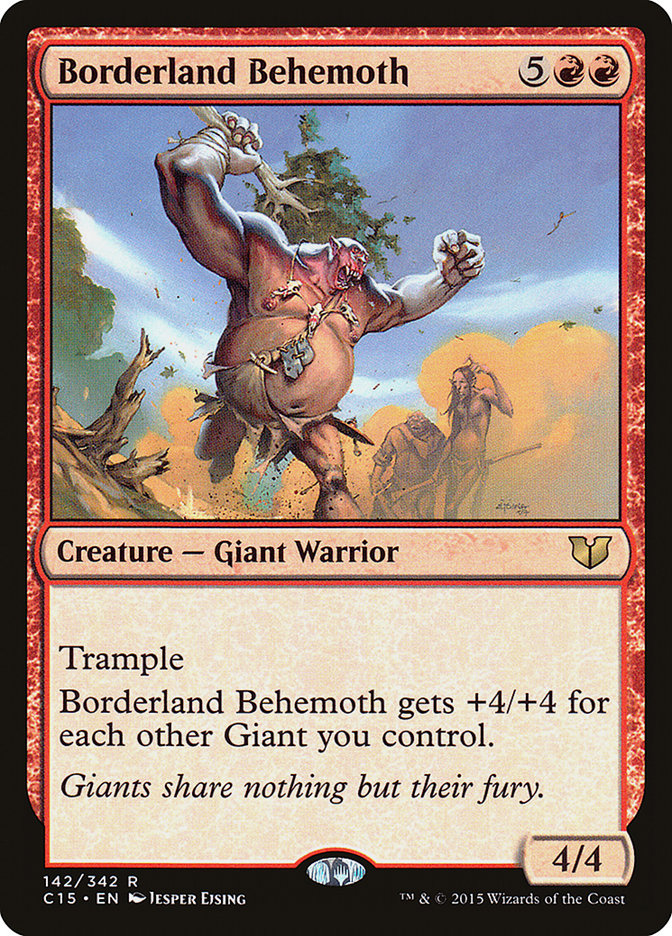 Borderland Behemoth [Commander 2015] | Game Haven TX