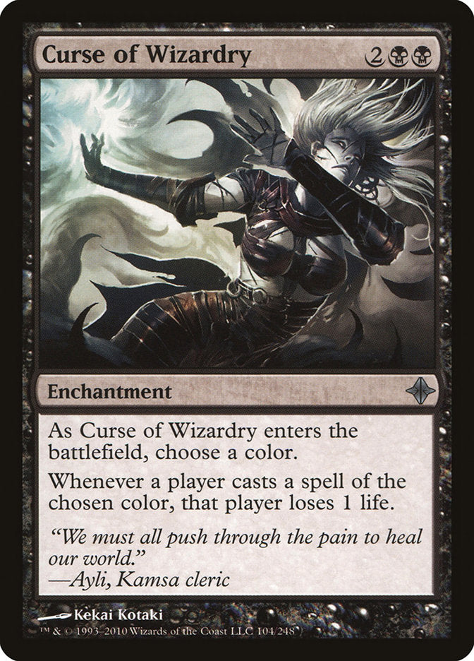 Curse of Wizardry [Rise of the Eldrazi] | Game Haven TX