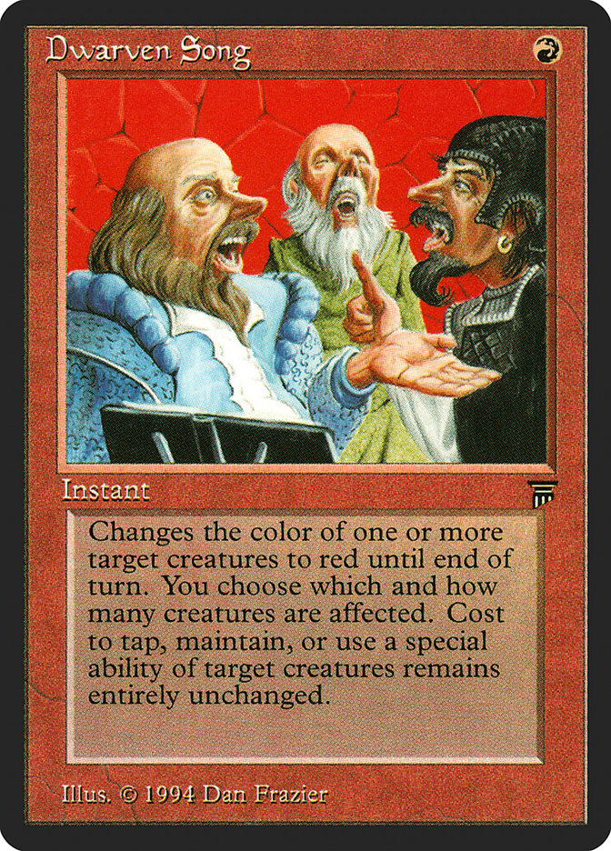 Dwarven Song [Legends] | Game Haven TX