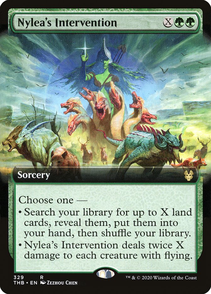 Nylea's Intervention (Extended Art) [Theros Beyond Death] | Game Haven TX