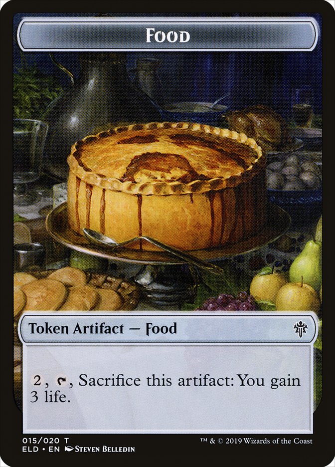 Food (015/020) [Throne of Eldraine Tokens] | Game Haven TX