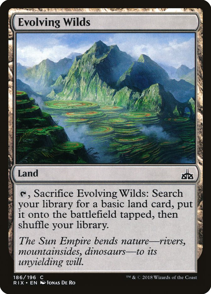 Evolving Wilds [Rivals of Ixalan] | Game Haven TX