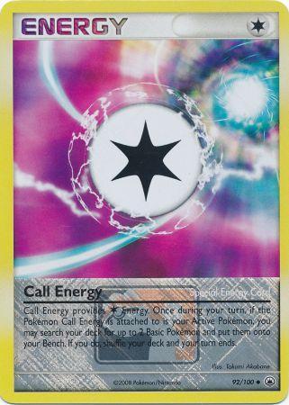Call Energy (92/100) (League Promo) [Diamond & Pearl: Majestic Dawn] | Game Haven TX