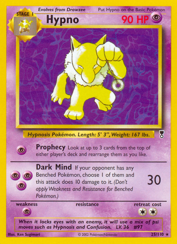 Hypno (25/110) [Legendary Collection] | Game Haven TX